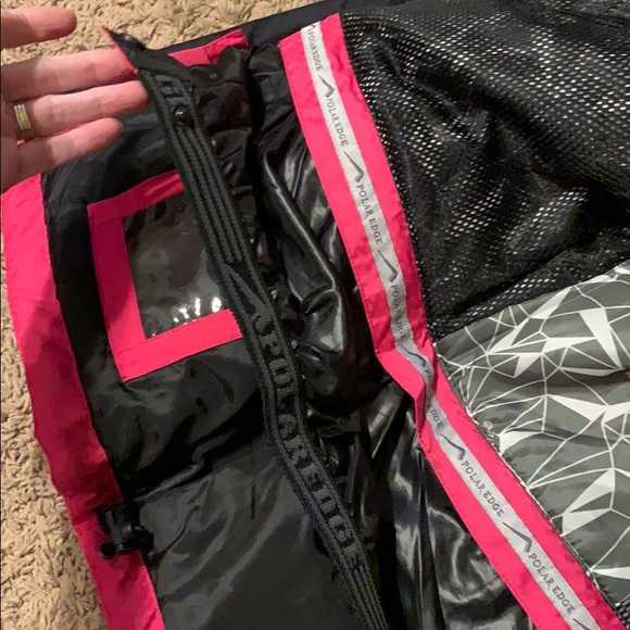 Polar Edge women’s M pink coat w/ removable liner - Picture 6 of 12